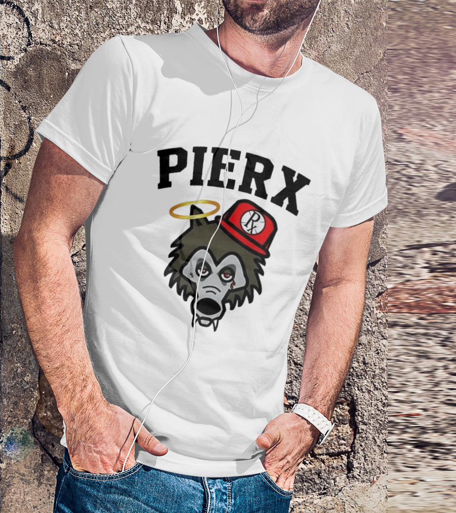RX Wolf Pierx Halo Red Hat T-Shirt