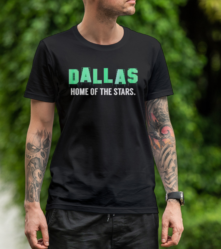 Dallas Home Of The Stars Texas Hockey T-Shirt