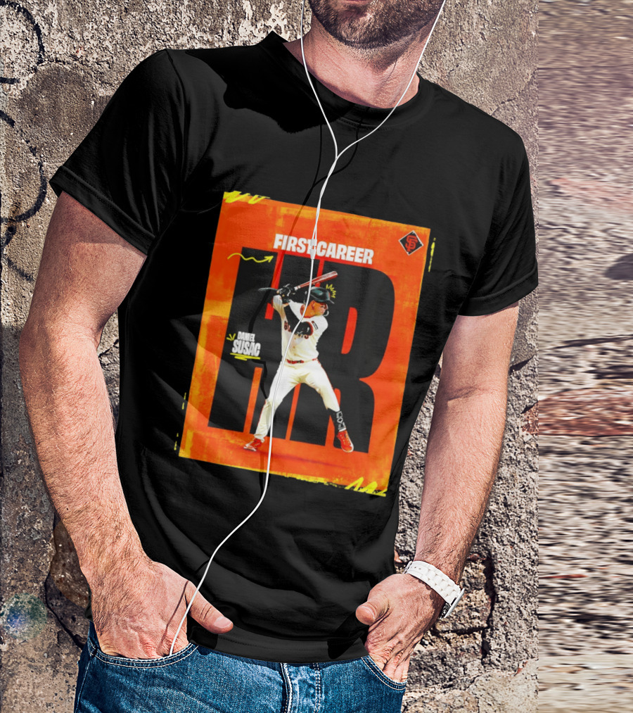 Daniel Susac First Career HR San Francisco Giants T-Shirt