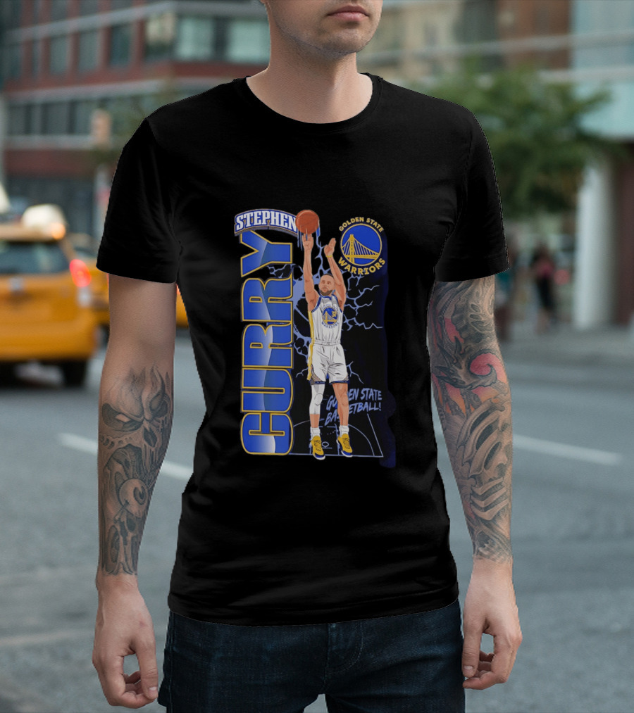 Stephen Curry Golden State Warriors Basketball Icon 2026 T-Shirt