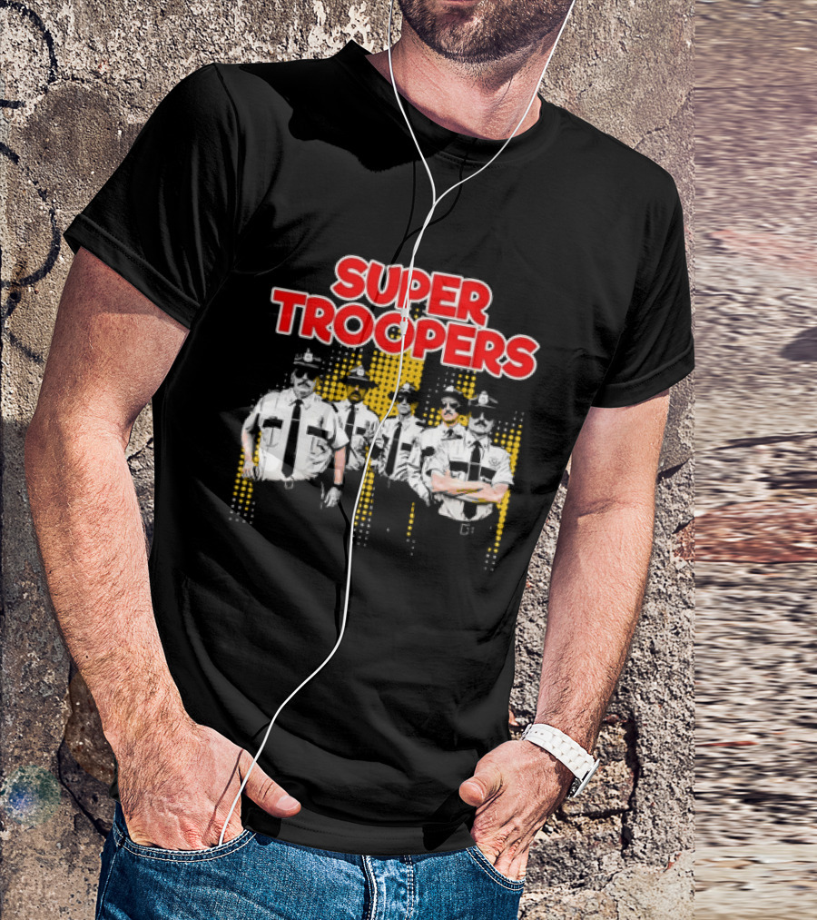Super Troopers Comedy Movie Law Enforcement Team T-Shirt