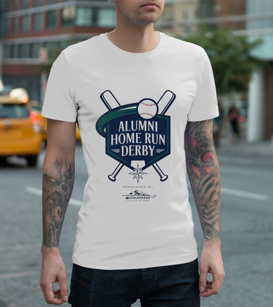 Alumni Home Run Derby Presented By Muckleshoot Casino Resort 2026 Baseball Event T-Shirt