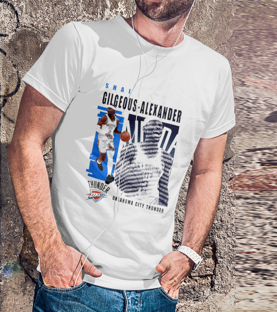 Shai Gilgeous Alexander Oklahoma City Thunder Basketball Highlights T-Shirt