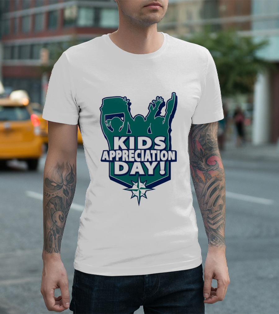 Seattle Mariners Kids Appreciation Day MLB 2026 T-Shirt