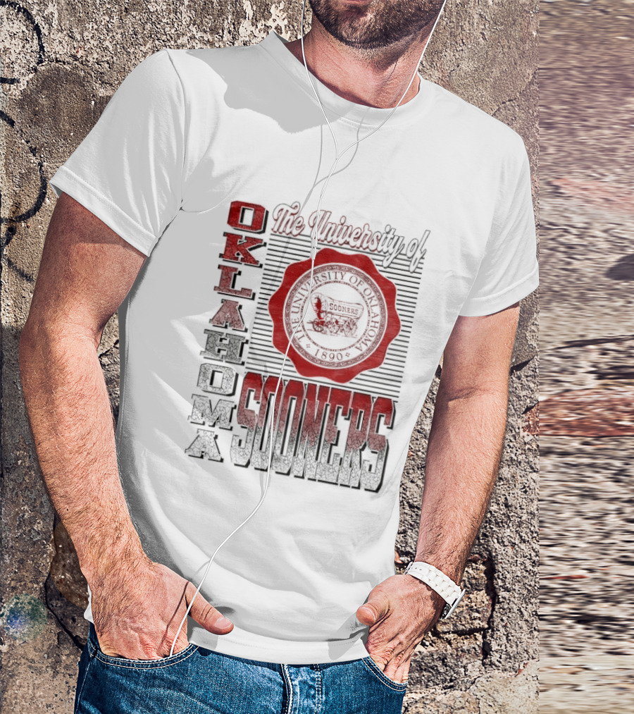 The University Of Oklahoma Sooners Vintage Seal T-Shirt