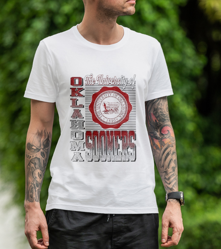 The University Of Oklahoma Sooners Vintage Seal T-Shirt