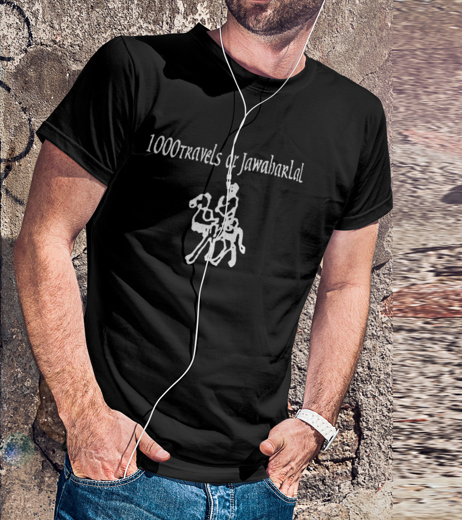 1000 Travels Of Jawaharlal Music Riding Artistry T-Shirt