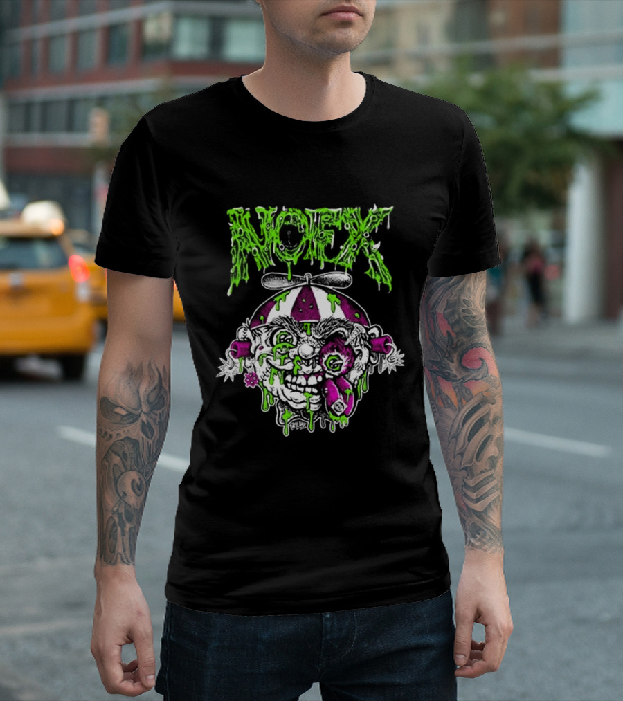 NOFX 2024 Slime Drenched Clown T-Shirt