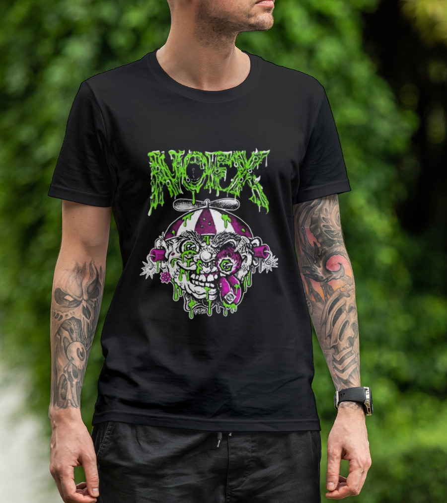 NOFX 2024 Slime Drenched Clown T-Shirt