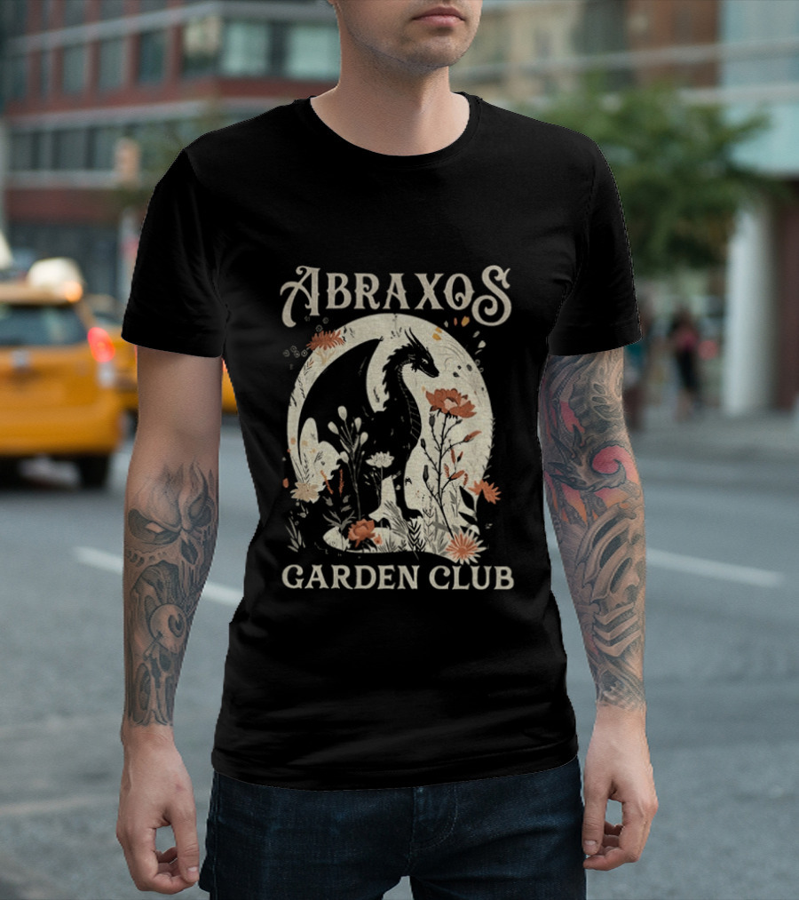 Abraxos Flower Garden Club Throne Of Glass T-Shirt