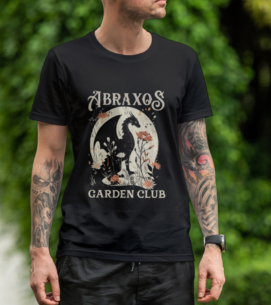 Abraxos Flower Garden Club Throne Of Glass T-Shirt