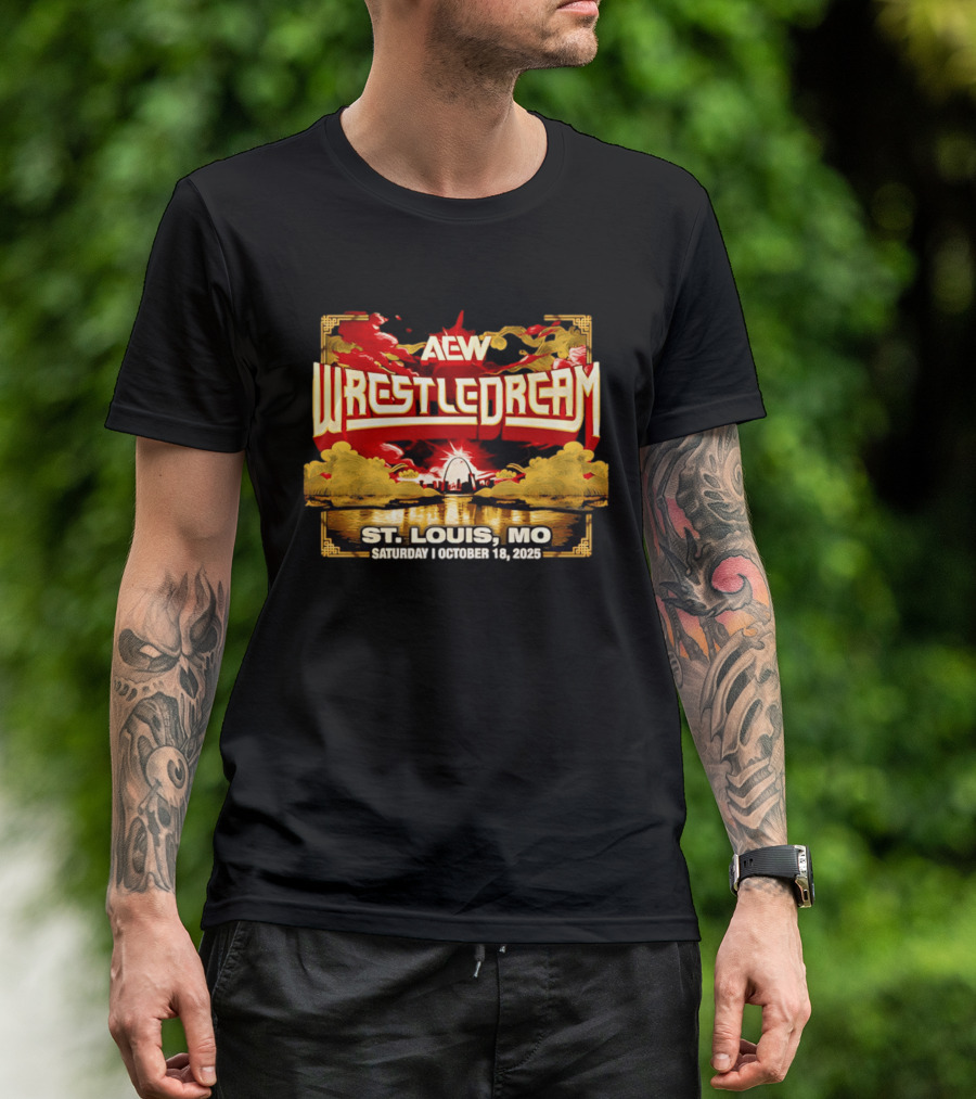 AEW WrestleDream October 18 2025 St Louis MO Event T-Shirt