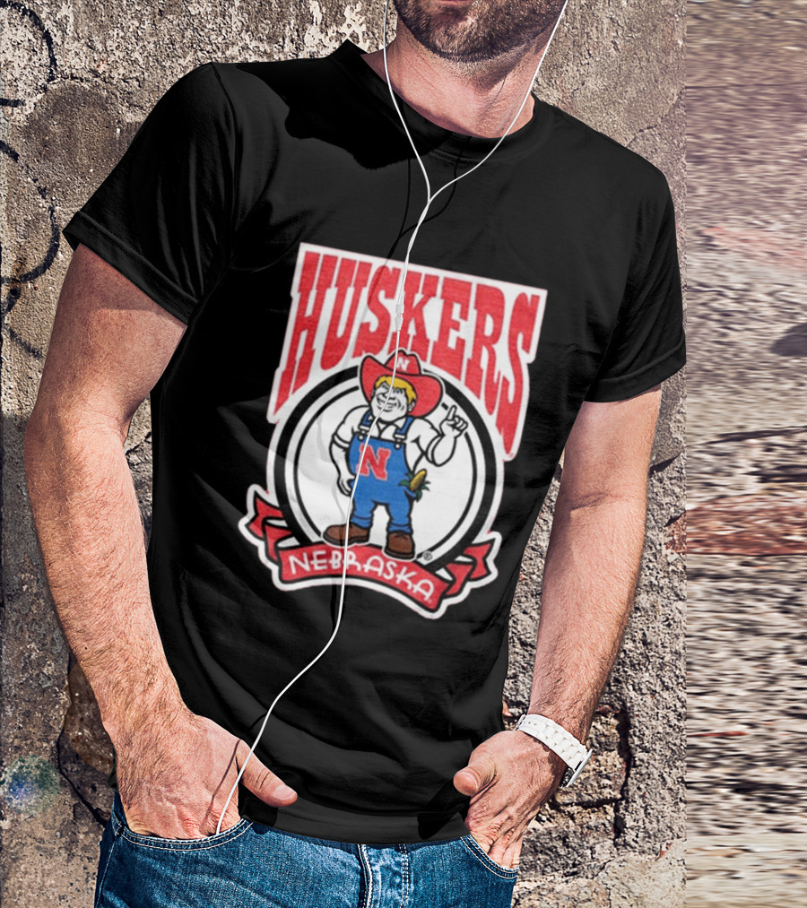 Huskers Nebraska Cornhuskers Vintage Logo 2024 T-Shirt