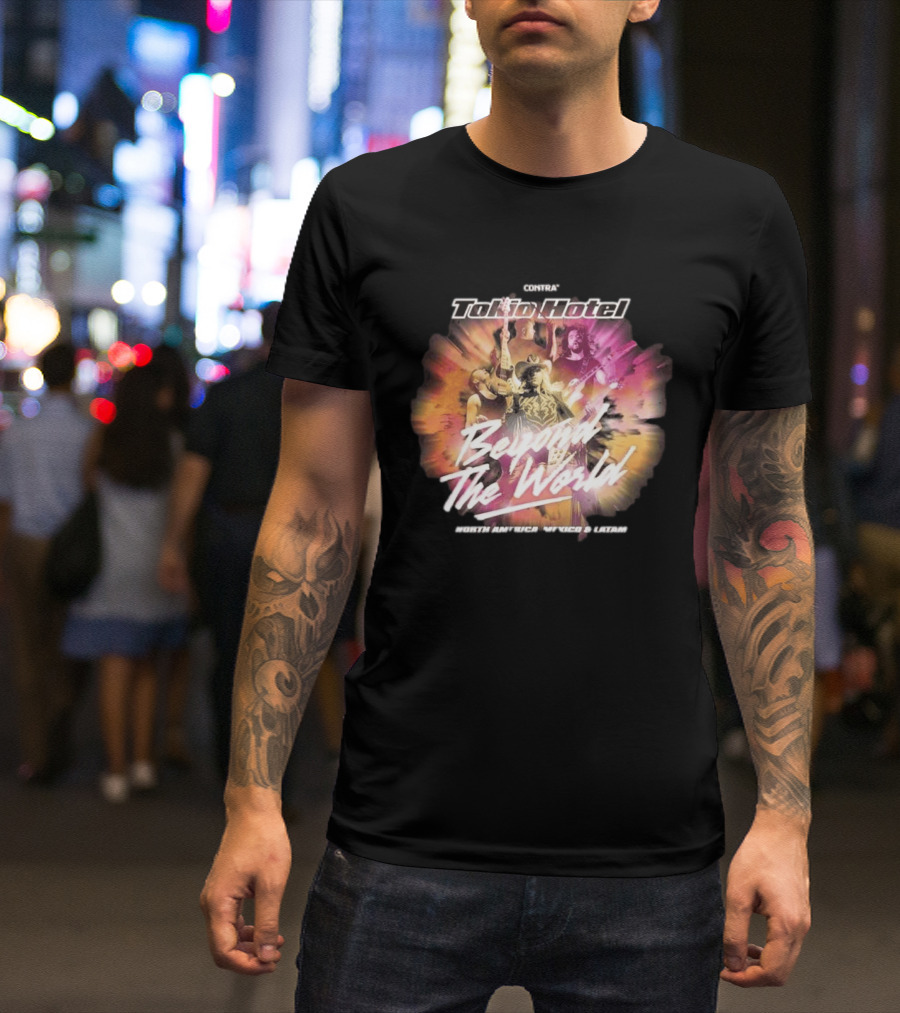 Tokio Hotel Beyond The World South America Mexico LATAM Tour 2024 T-Shirt