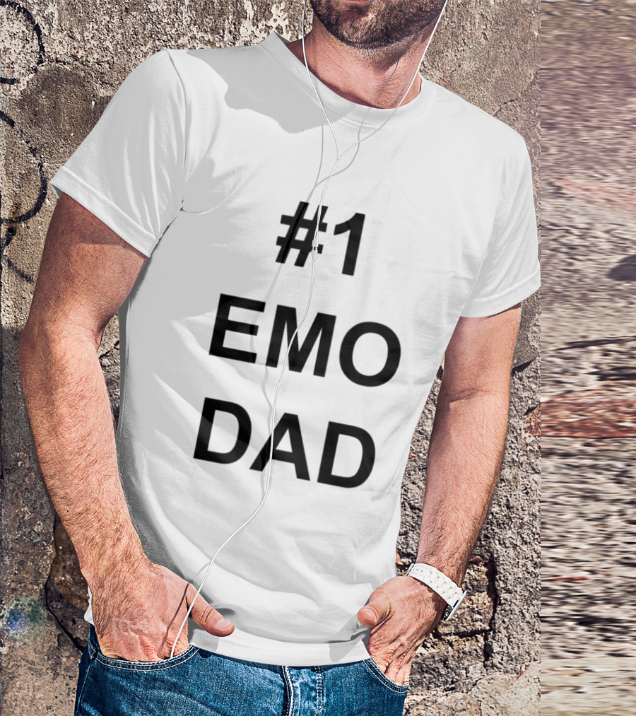 #1 Emo Dad T-Shirt