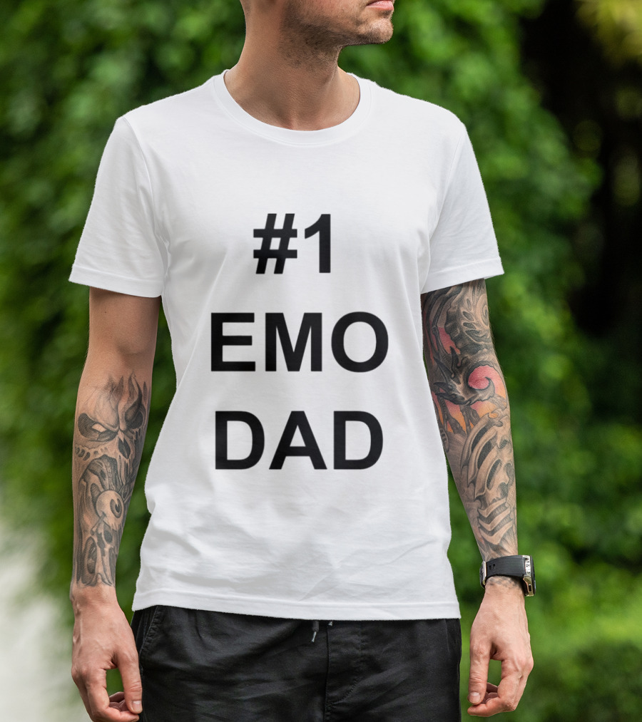 #1 Emo Dad T-Shirt