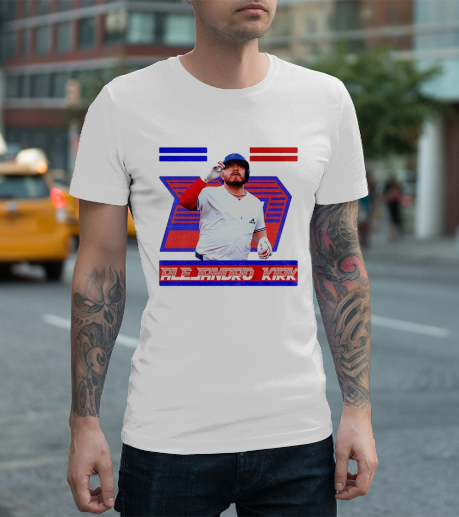 Alejandro Kirk Toronto Blue Jays 2025 MLB Player T-Shirt