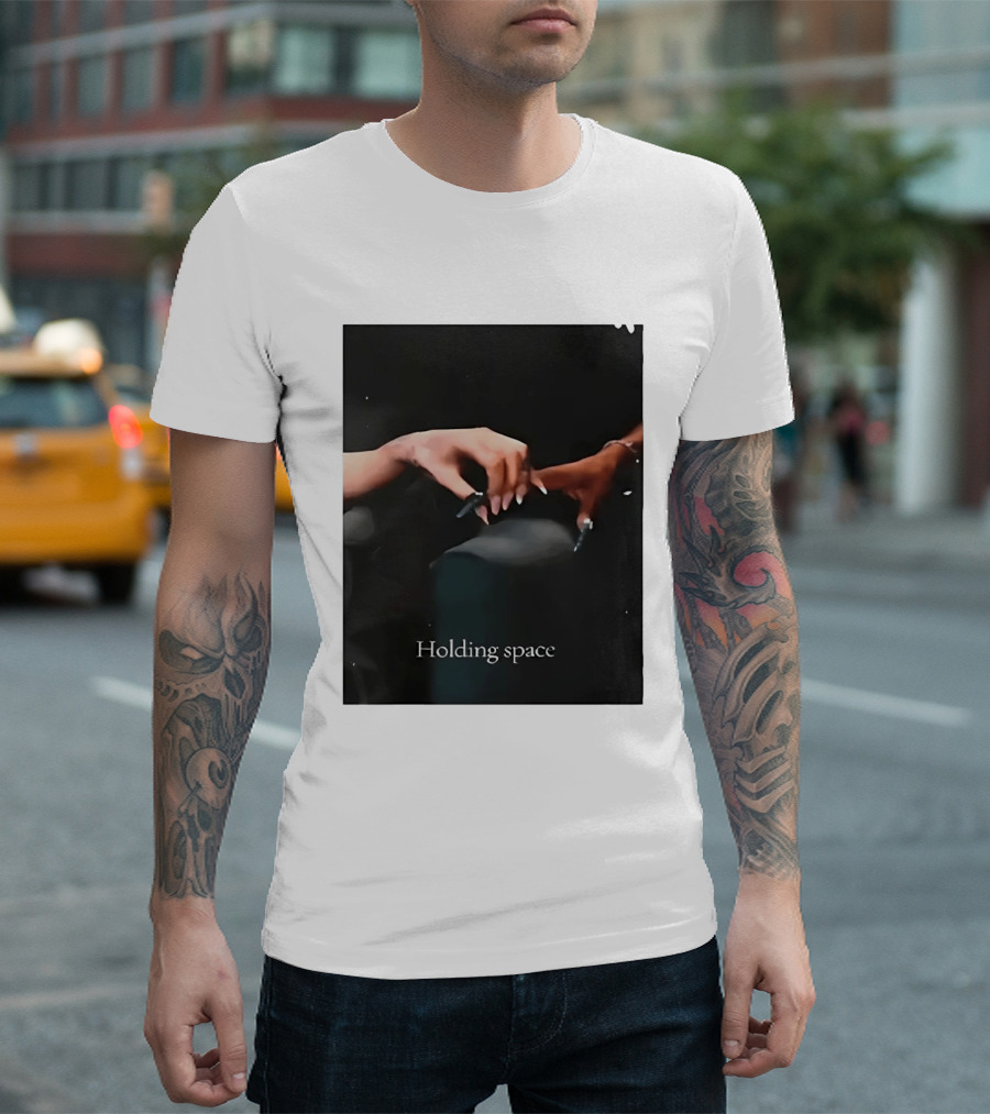 Ariana Cynthia Holding Space Wicked Finger Connection T-Shirt