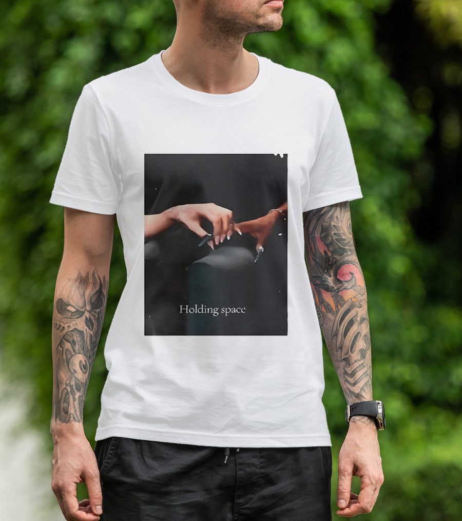 Ariana Cynthia Holding Space Wicked Finger Connection T-Shirt