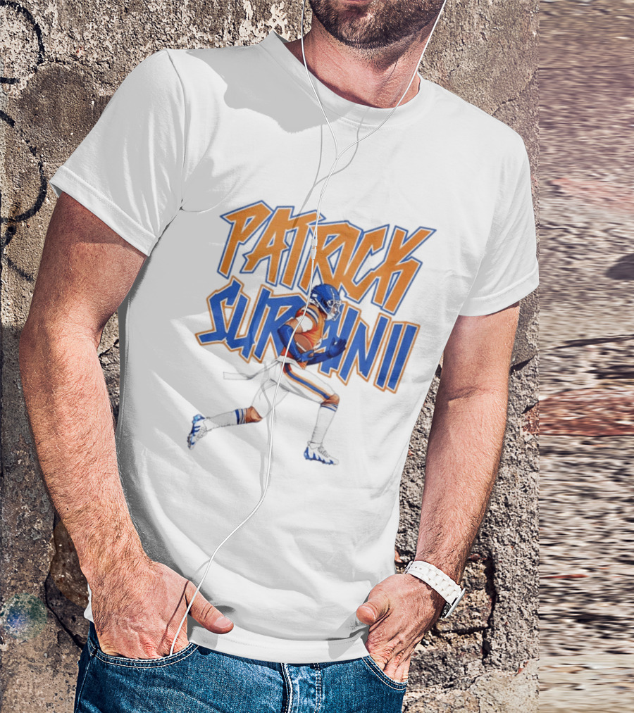 Patrick Surain II Denver Broncos Football T-Shirt