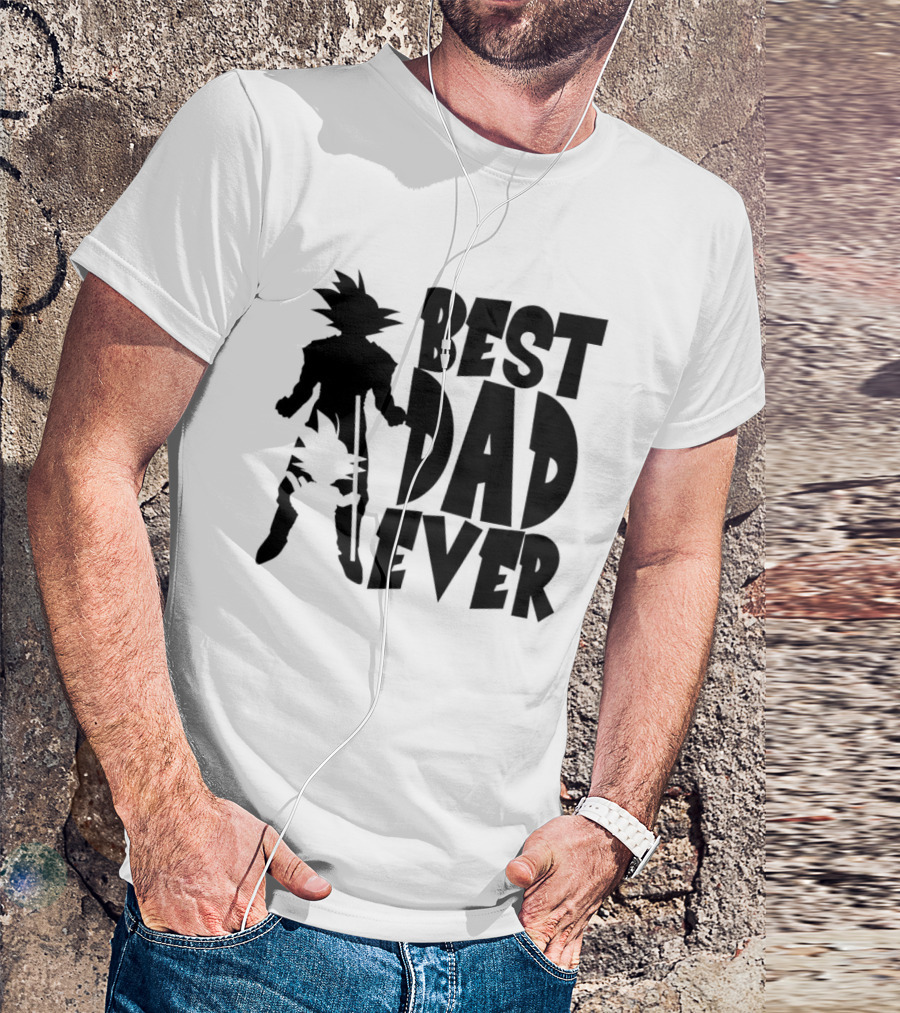 Best Dad Ever Goku Dragon Ball T-Shirt