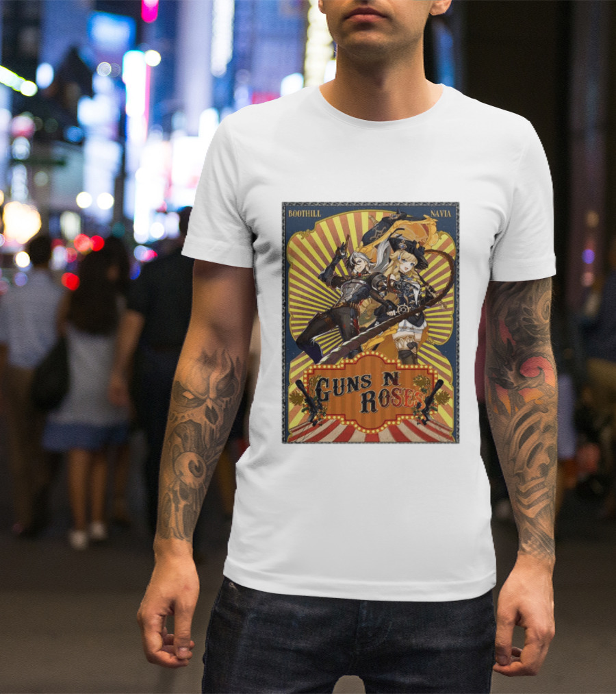 Guns N Roses Navia Boothill Style Concept T-Shirt