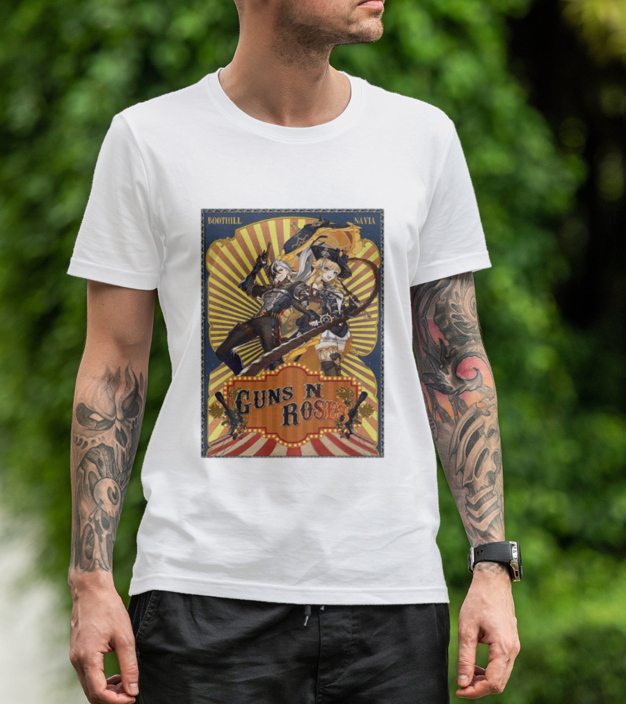Guns N Roses Navia Boothill Style Concept T-Shirt