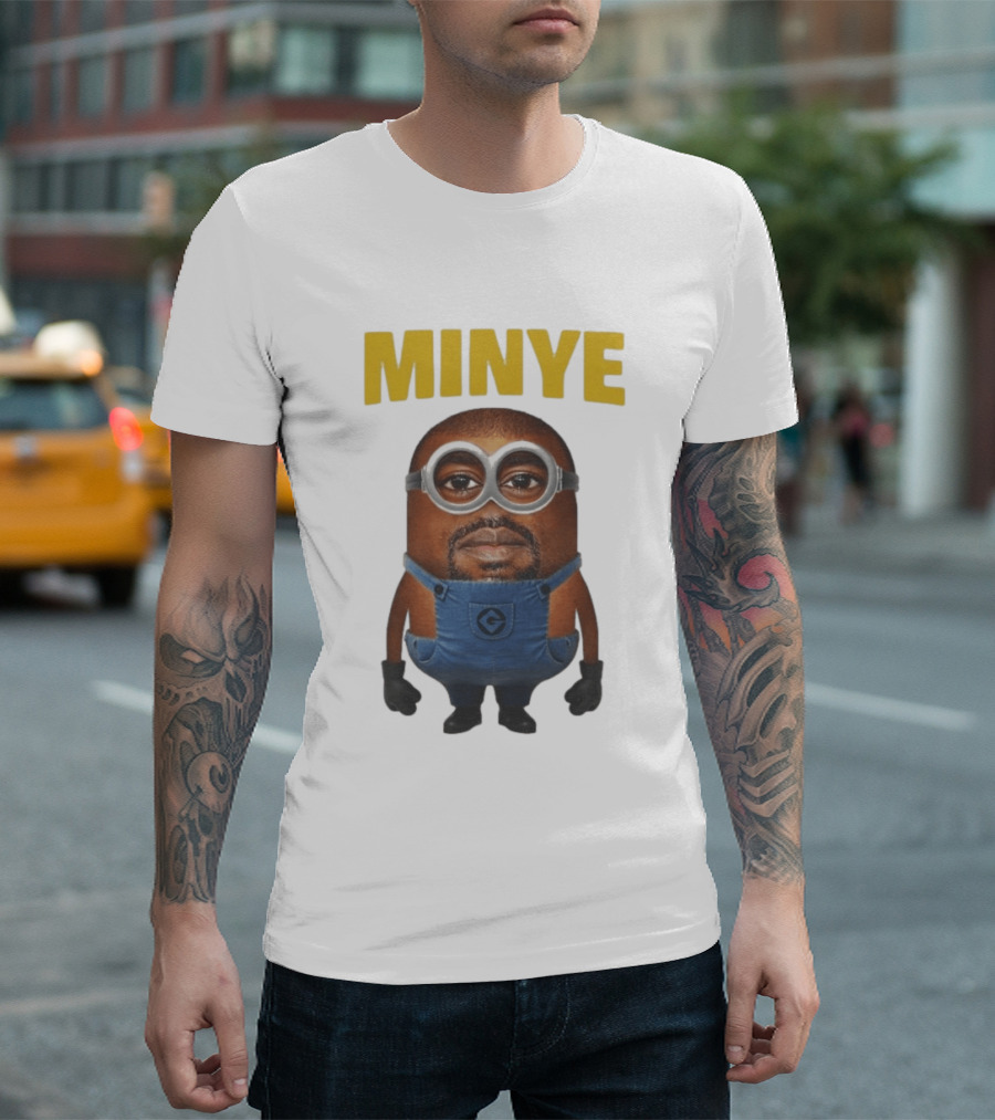 Minye Kanye Fusion Character Minion T-Shirt