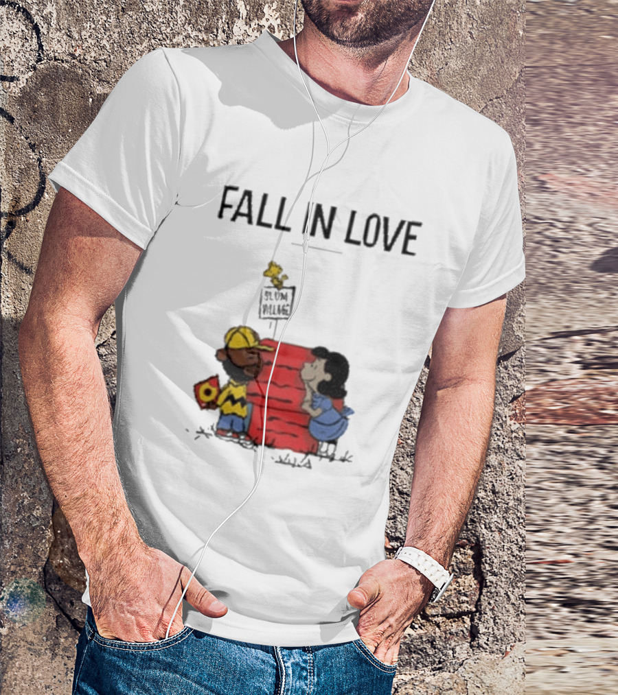 Fall In Love J Dilla Slum Village Lucy Peanuts T-Shirt