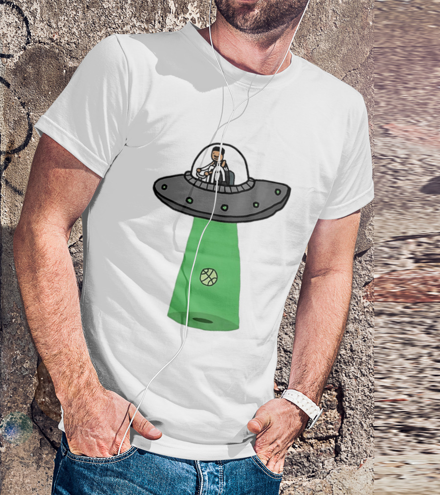 San Antonio Spurs Victor Wembanyama Wemby Extraterrestrial UFO Basketball T-Shirt
