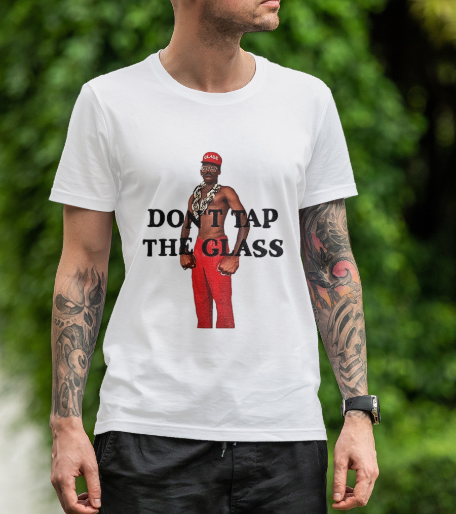 Tyler The Creator Don't Tap The Glass Red Pants Chain Glasses T-Shirt