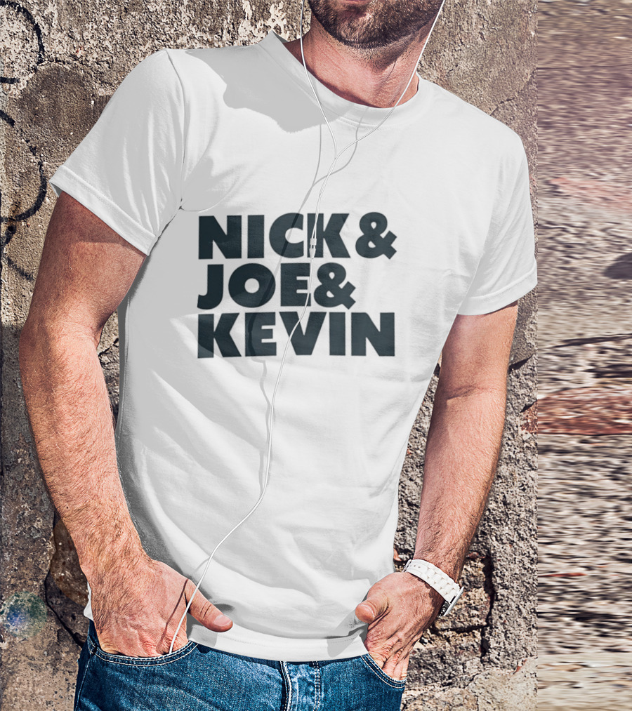 Nick Joe Kevin Will Ferrell A Very Jonas Christmas T-Shirt