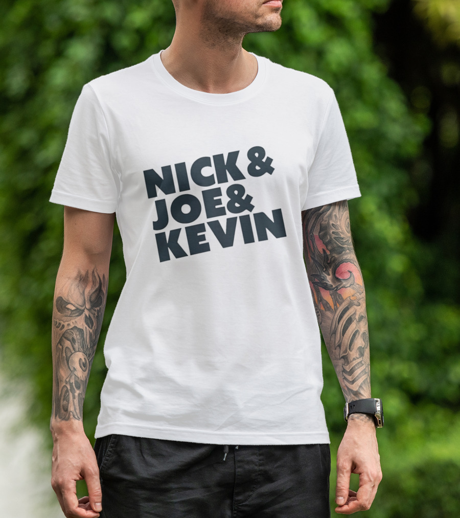 Nick Joe Kevin Will Ferrell A Very Jonas Christmas T-Shirt