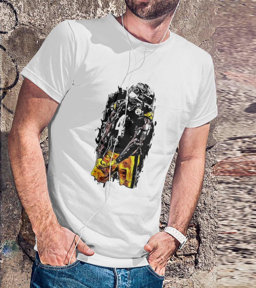 Zecharius Metcalf Metcalf Pittsburgh Steelers Black And Gold 4 DK T-Shirt