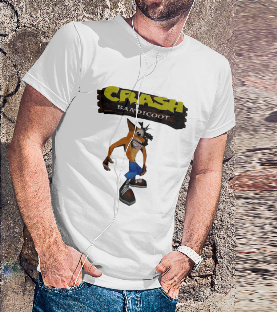 Crash Bandicoot Video Game Classic Gaming T-Shirt