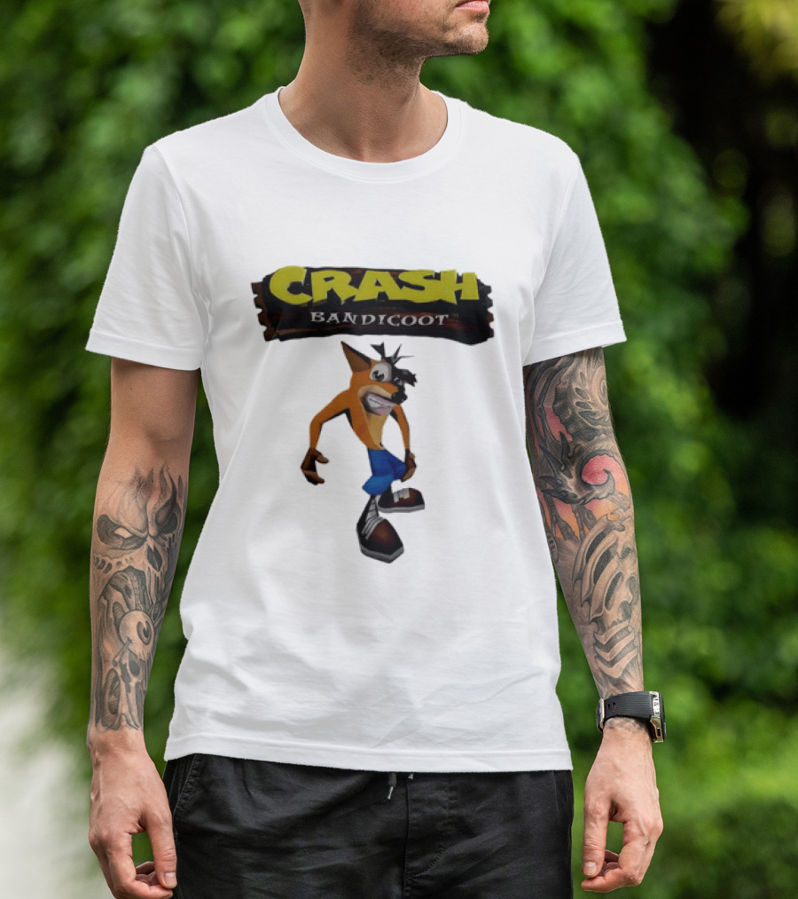 Crash Bandicoot Video Game Classic Gaming T-Shirt