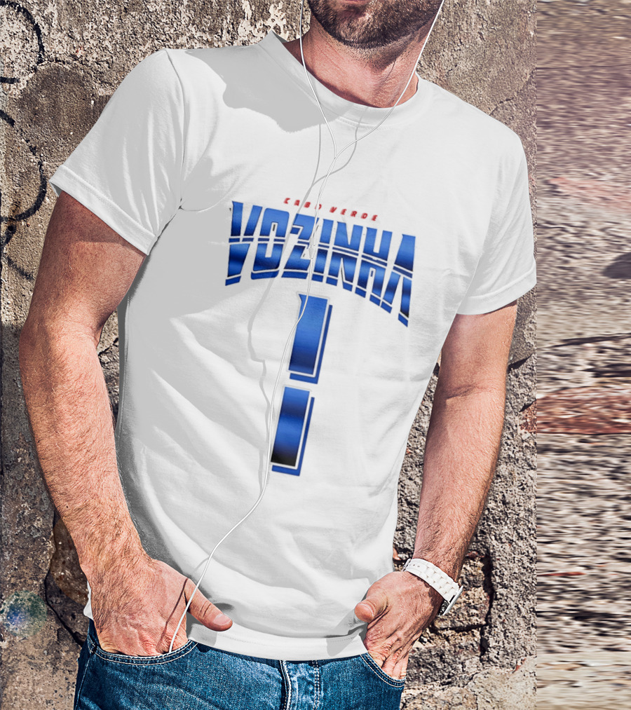 Vozinha Cabo Verde No 1 Number T-Shirt