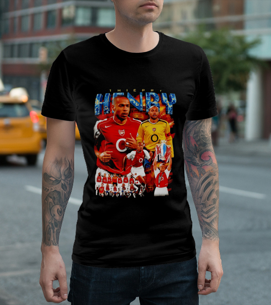 Thierry Henry Arsenal Highbury Legends Collection 1999 2006 T-Shirt