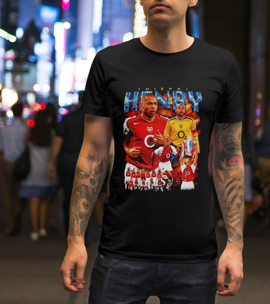 Thierry Henry Arsenal Highbury Legends Collection 1999 2006 T-Shirt