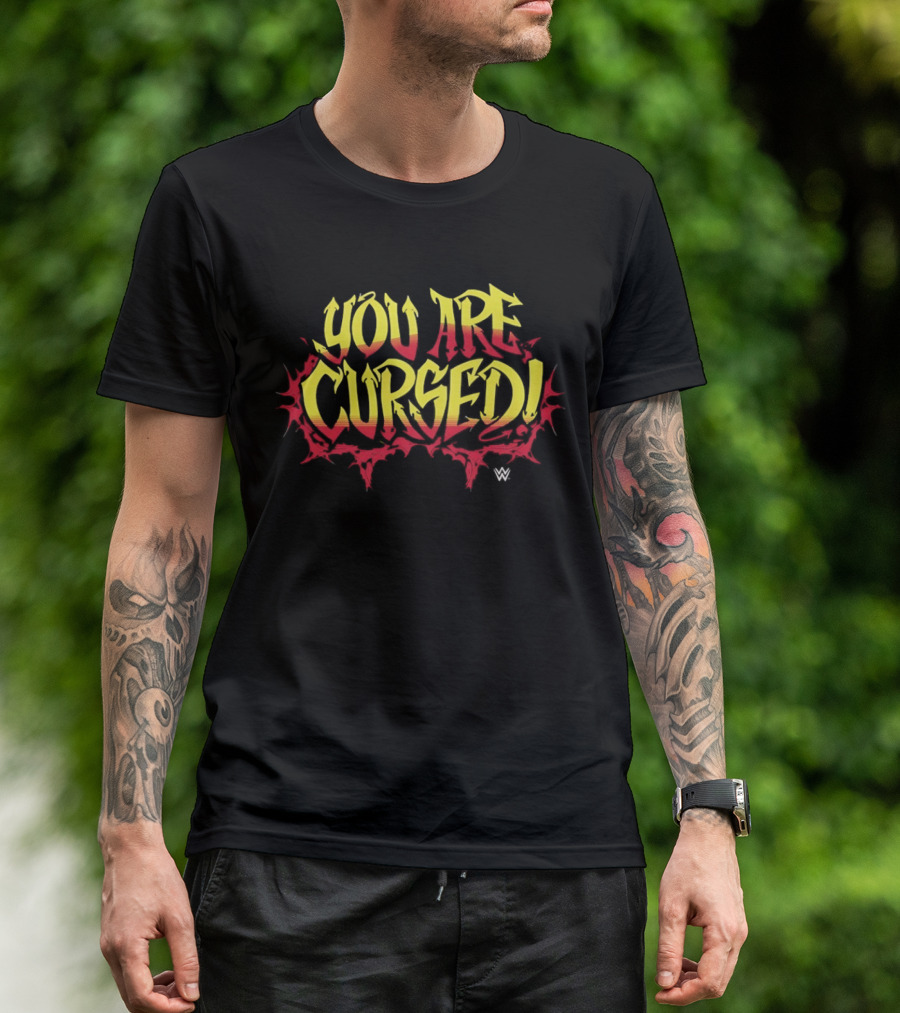Danhausen WWE You Are Cursed Vector T-Shirt