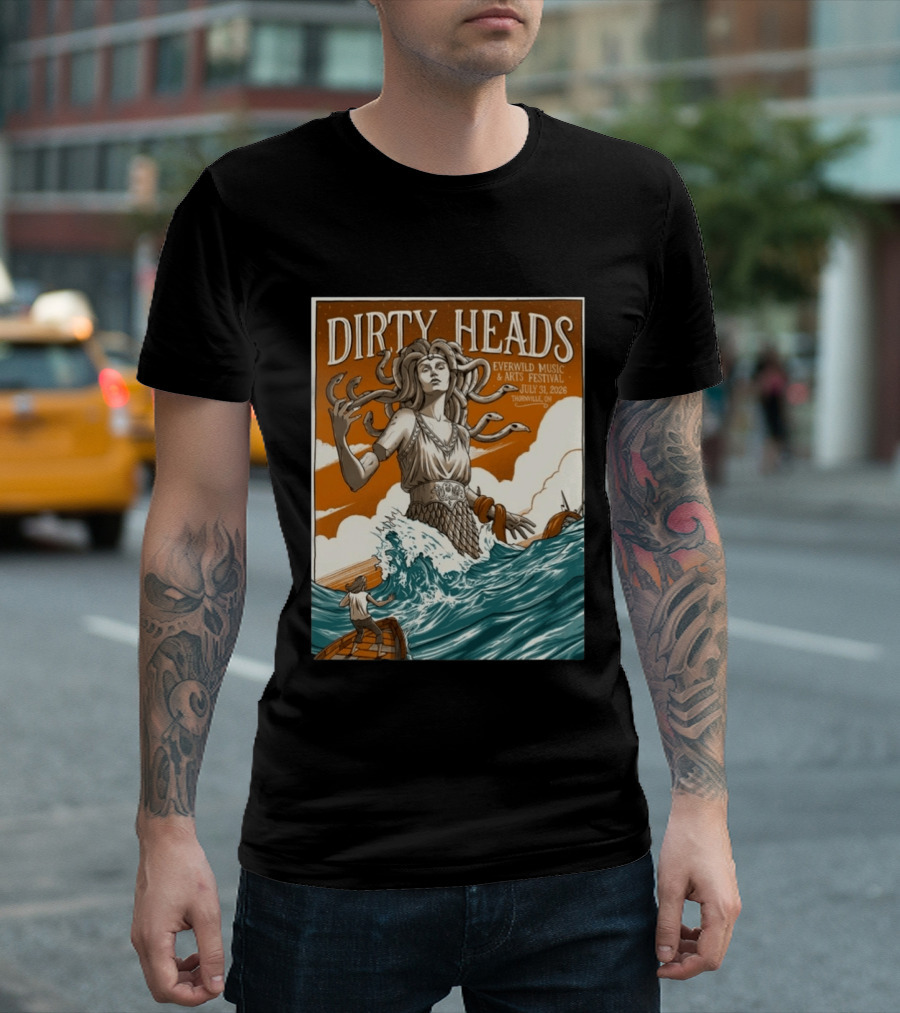 Dirty Heads Everwild Music & Arts Festival Thornville Ohio July 31 2026 T-Shirt