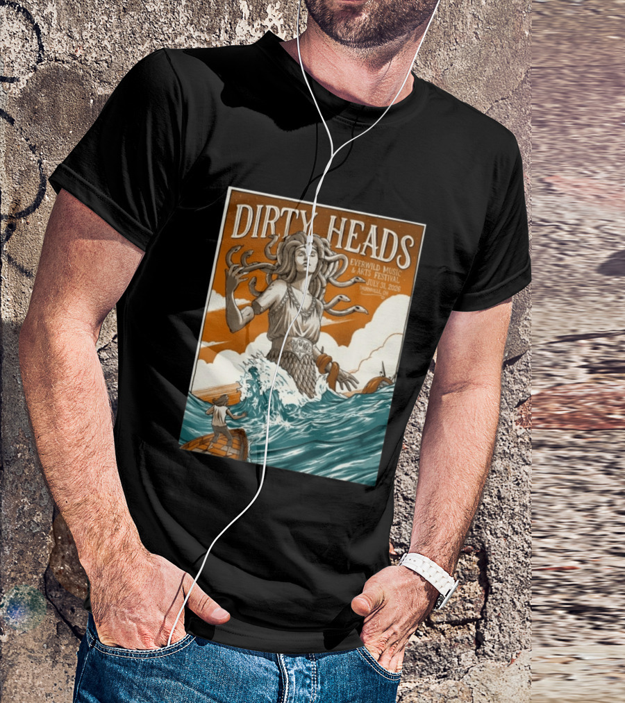 Dirty Heads Everwild Music & Arts Festival Thornville Ohio July 31 2026 T-Shirt