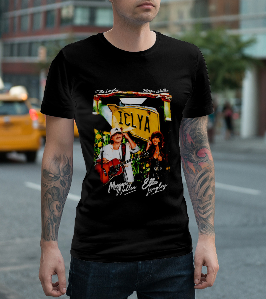 Morgan Wallen Ella Langley ICLYA Collaboration T-Shirt