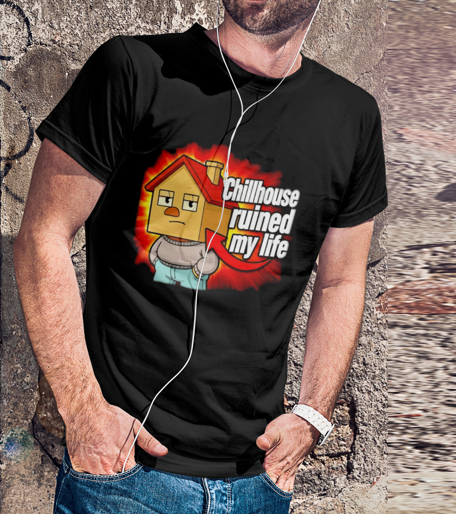 Chillhouse Ruined My Life Cube House T-Shirt