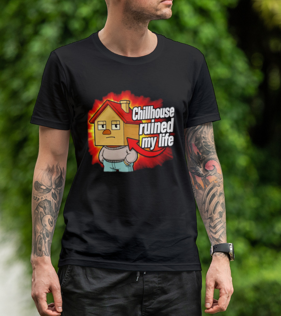 Chillhouse Ruined My Life Cube House T-Shirt