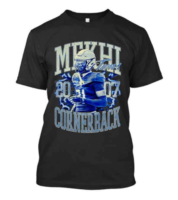Mekhi Toms Cornerback 2007 Football Player Sports T-Shirt
