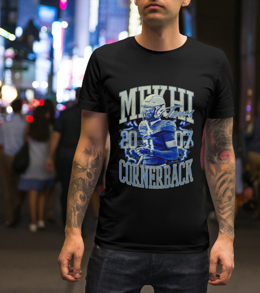 Mekhi Toms Cornerback 2007 Football Player Sports T-Shirt