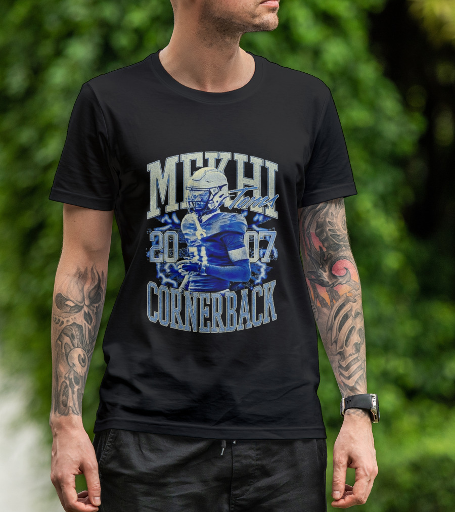 Mekhi Toms Cornerback 2007 Football Player Sports T-Shirt