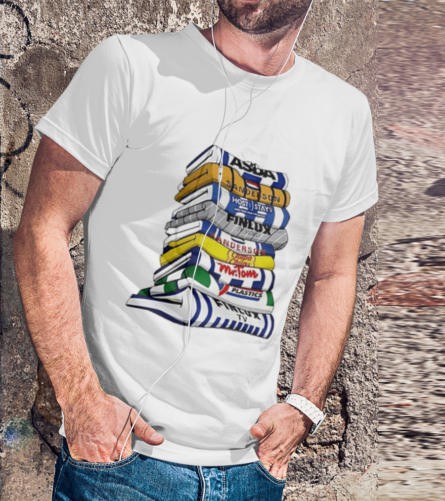 ASDA Sanderson Host Stay Finlux TV Chupa Chups Mr Tom Plastics T-Shirt
