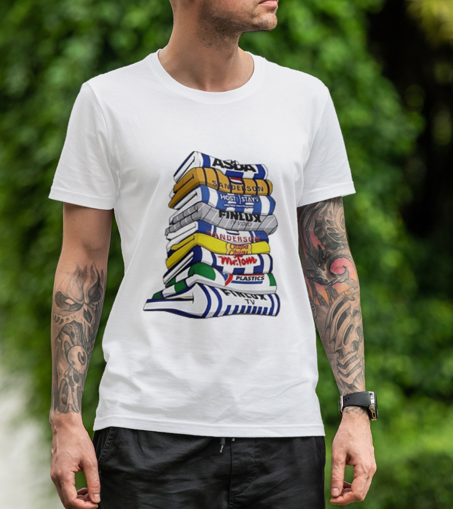 ASDA Sanderson Host Stay Finlux TV Chupa Chups Mr Tom Plastics T-Shirt